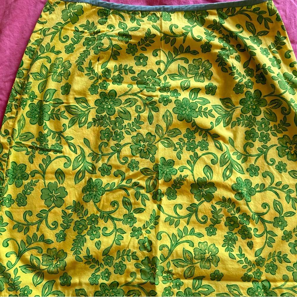 Vintage rare Roxy Quiksilver tropical floral mini skirt, size 7 - Picture 3 of 7